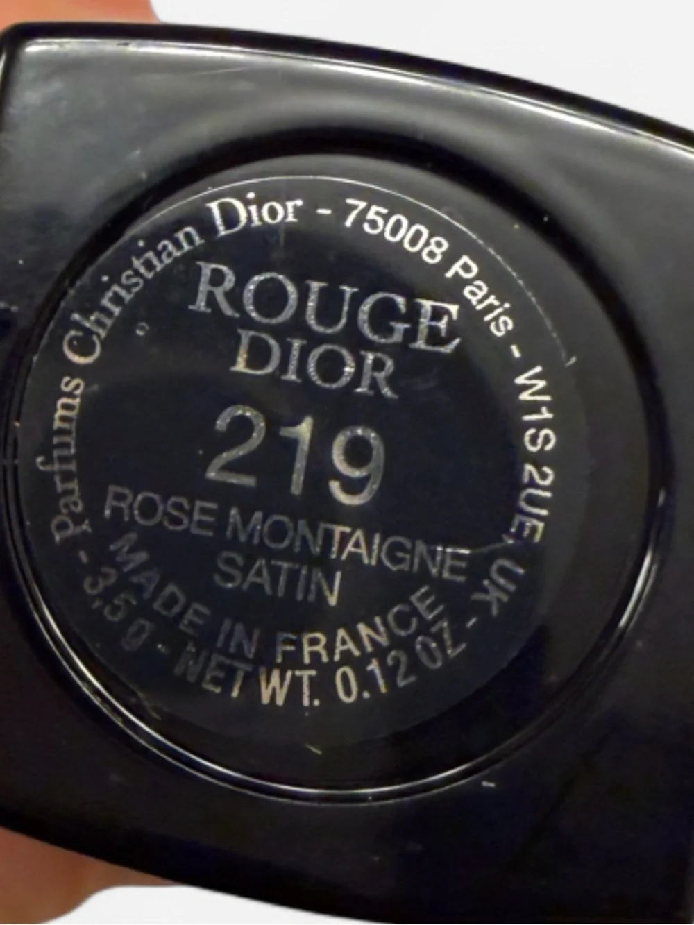 Dior Rouge Dior Lipstick 219 Rose Montaigne Satin